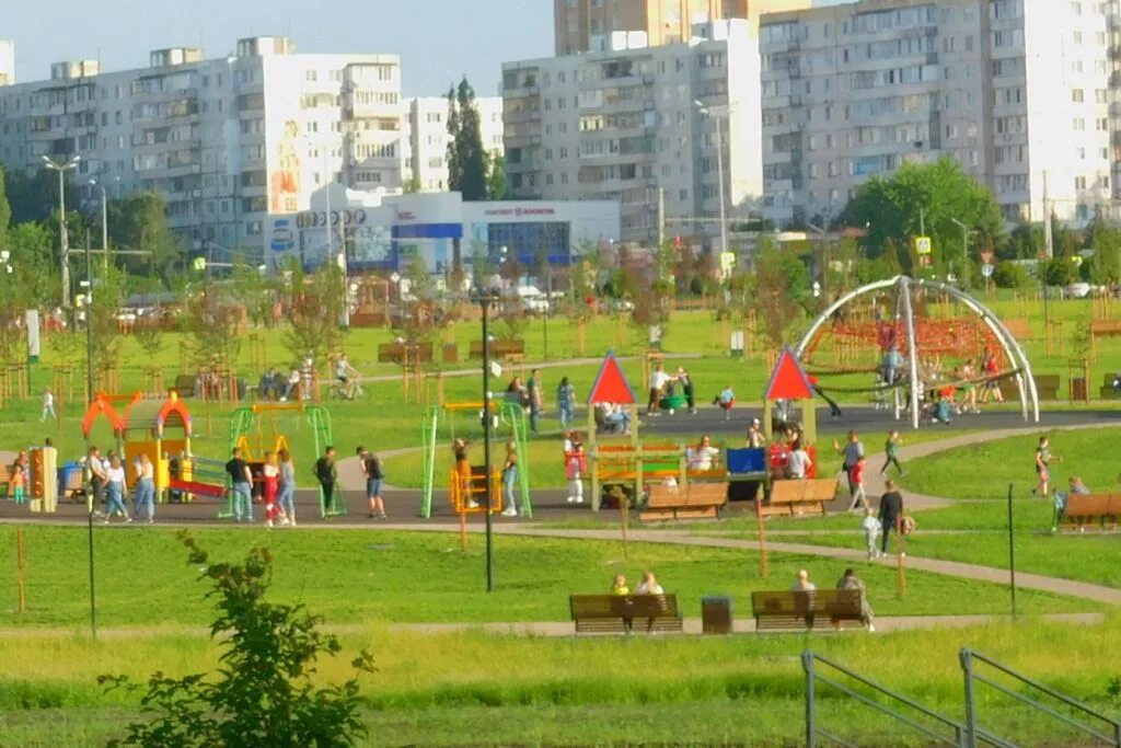Парк зеленый лог старый оскол фото В Старом Осколе наибольшее число в области новых подтвержденных случаев COVID-19