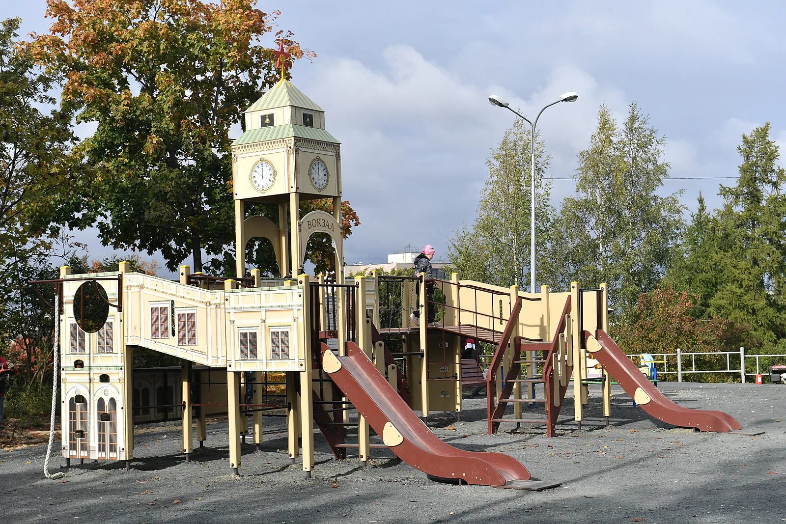 Парк железнодорожников рязань проезд завражнова фото Историческое место: в Парке железнодорожников завершается очередной этап благоус