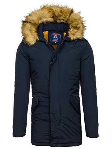 Парка мужская зимняя фото Купить мужские пальто BOLF BOLF Herren Winterjacke Parka mit abnehmbare warme Ka