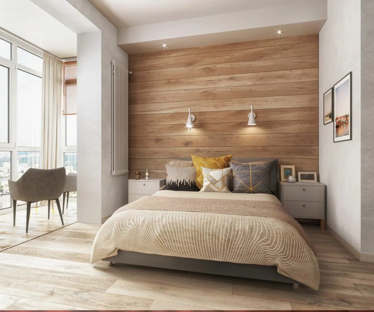 Паркет на стене в интерьере Как сделать спальню лучшим местом в доме Bedroom interior, Home decor bedroom, B