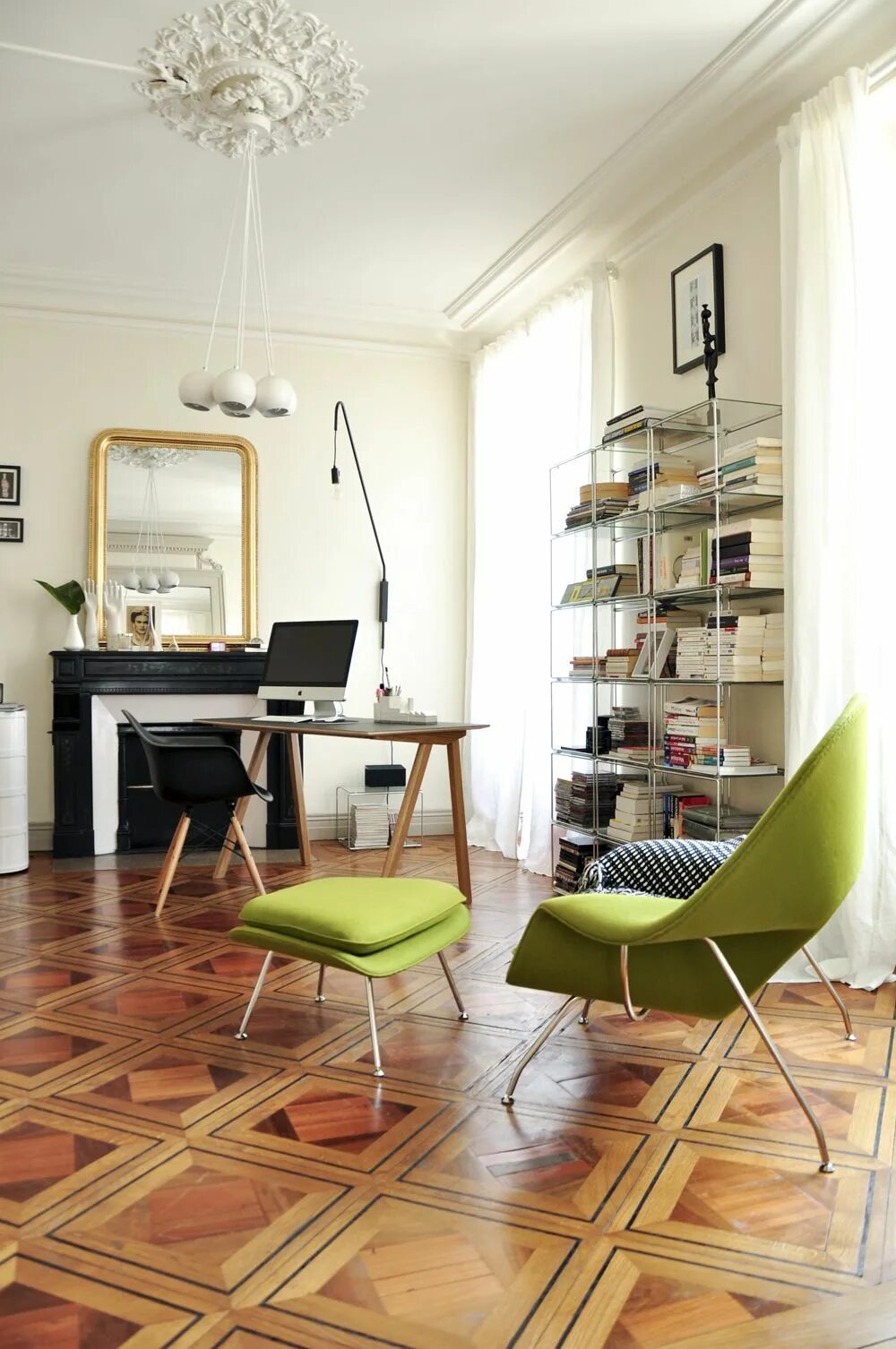Паркет в современном интерьере Agence de décoration d'intérieur - Paris & Lyon Décoration intérieure, Mobilier 