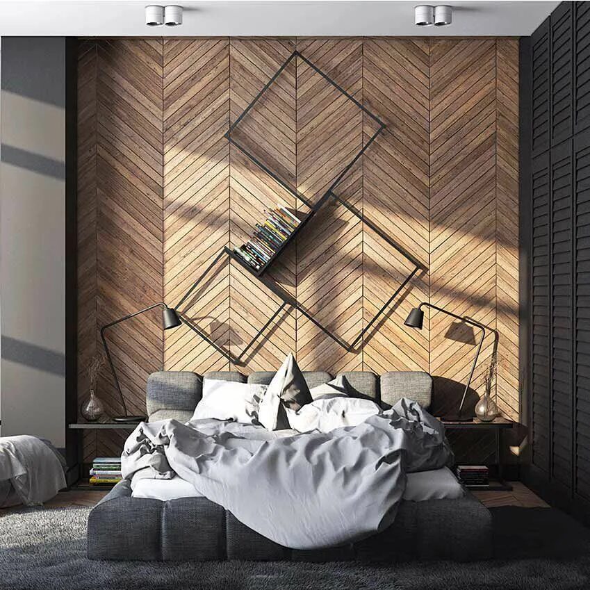 Паркетная доска на стене в интерьере Parquet on the wall? Why not! #texture #home #palette #moodboard #inspiredbynatu