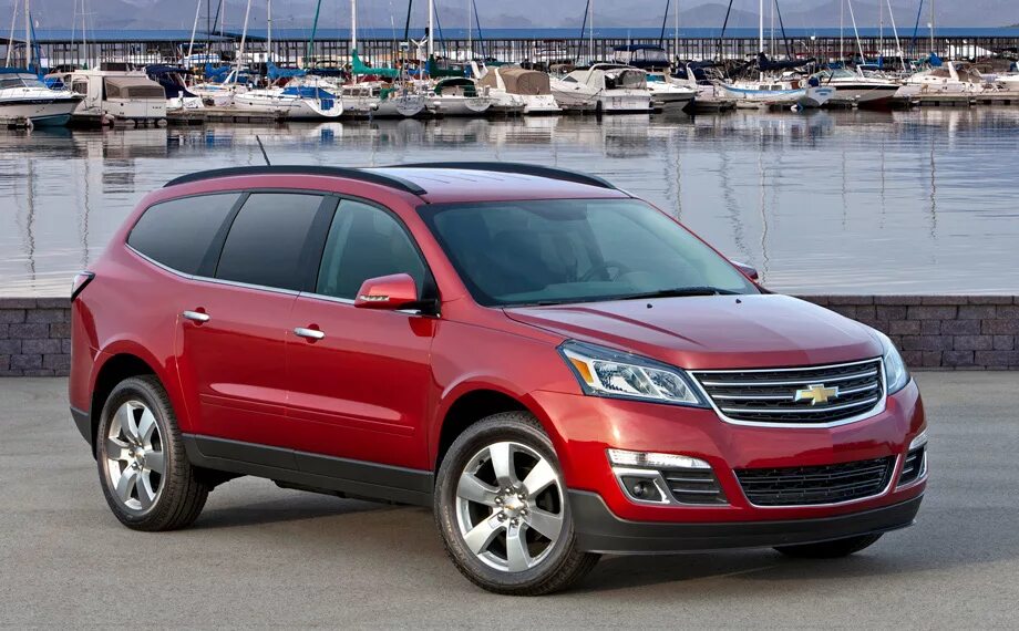 Паркетники шевроле фото Второй" кроссовер Chevrolet Traverse дебютирует в Детройте - DRIVE2