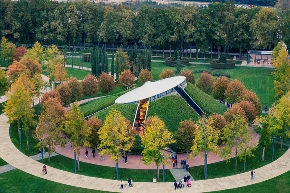 Парки краснодара список с фото и описанием В парке "Краснодар" отключают фонтаны и утепляют деревья - KP.RU