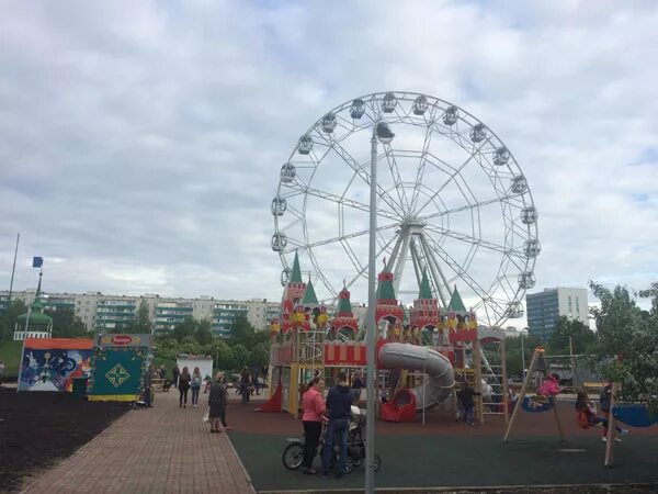 Парки набережных челнов фото В парке Победы Набережных Челнов появится водный аттракцион - Республика Татарст