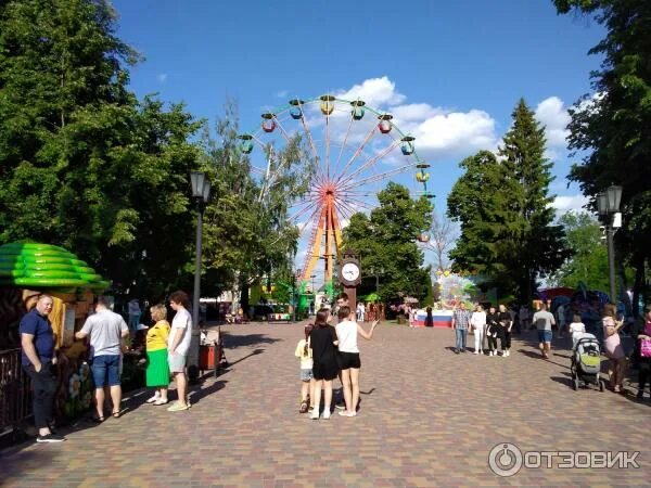 Парки тамбова фото Отзыв о Парк культуры и отдыха на Советской (Россия, Тамбов) Компактный, но дово
