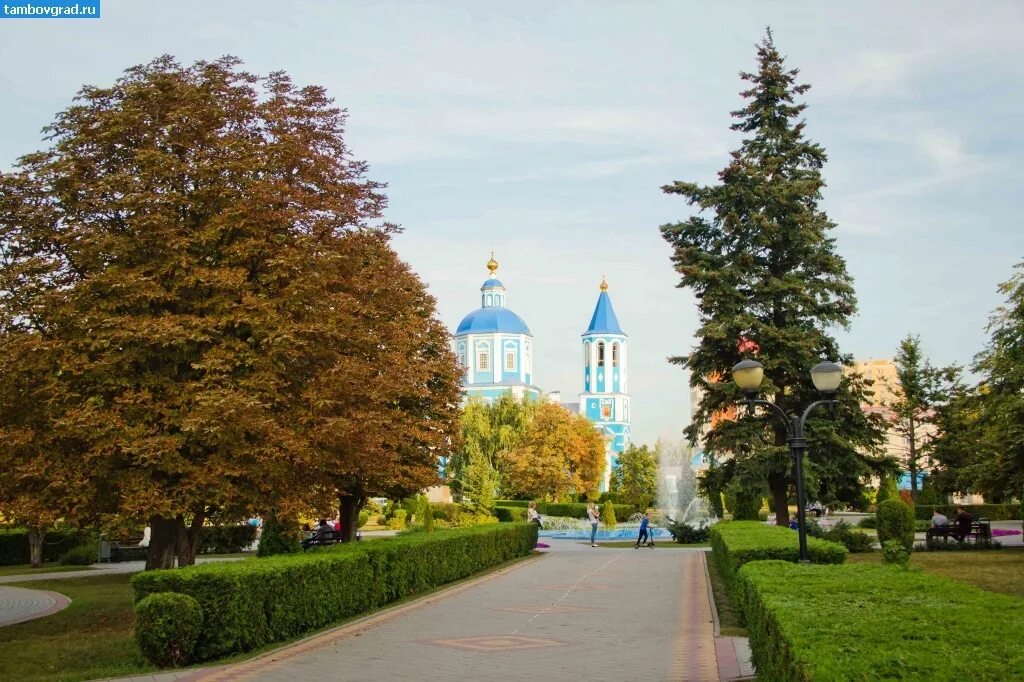 Парки тамбова фото Парк Сочи город Тамбов, Тамбовская область - https://tambovgrad.ru/Tambovskaya-o