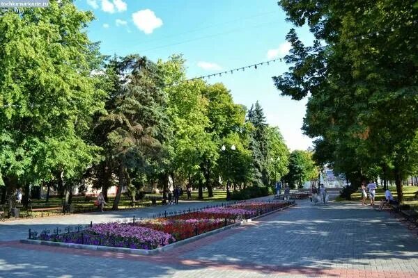 Парки тамбова фото Скверы в шести городах Тамбовской области планируется благоустроить до сентября 