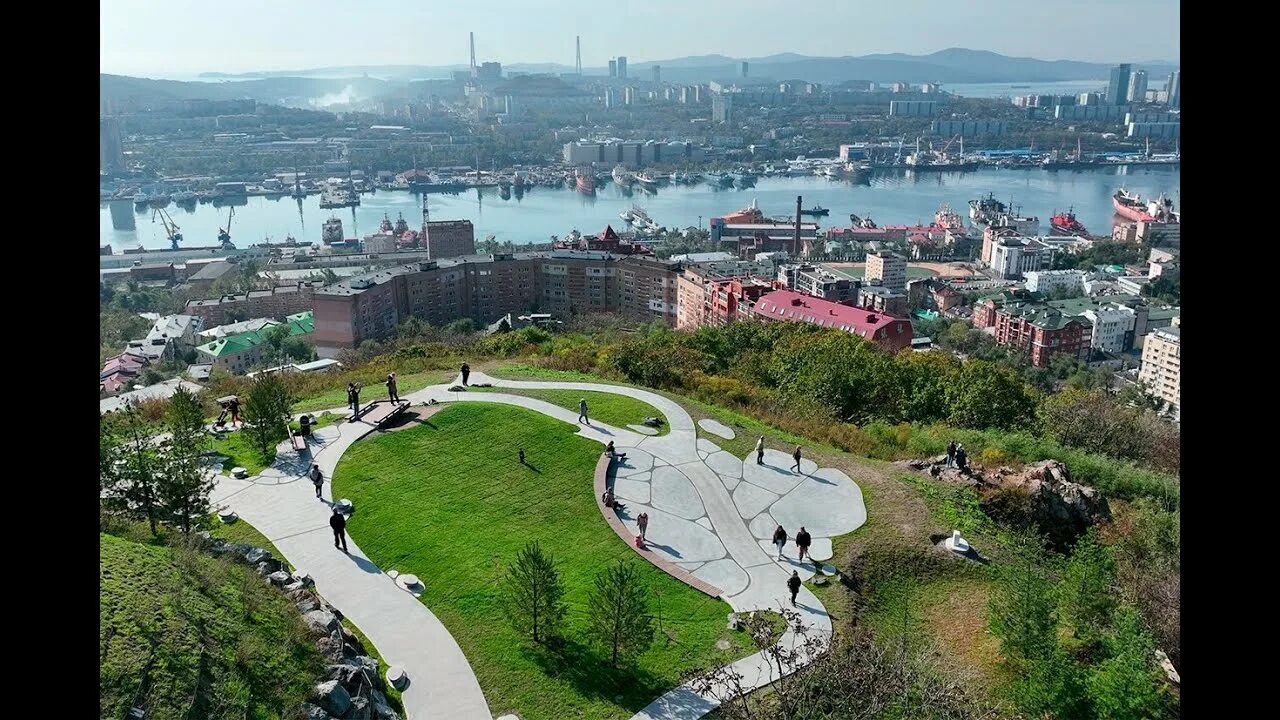 Парки владивостока фото Нагорный парк май Владивосток. - YouTube