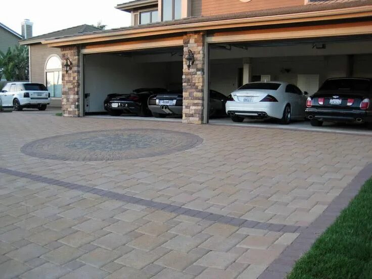 Парковка частного дома фото Me and my wife cars Garage design, Luxury garage, Car garage