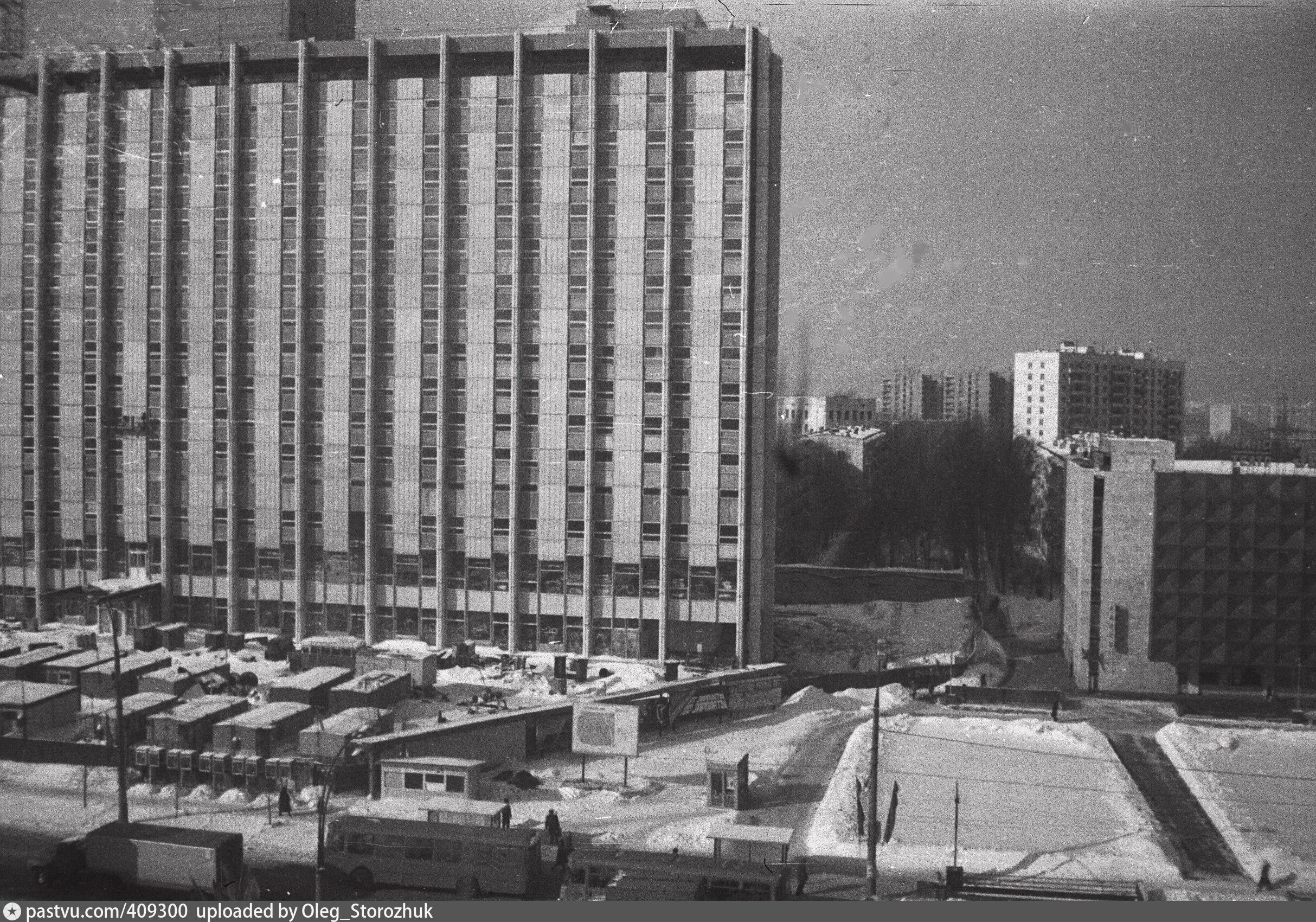 Парковка гостиницы комета просп вернадского 16 фото Строительство гостиницы МВД "Комета" - Фотографии прошлого