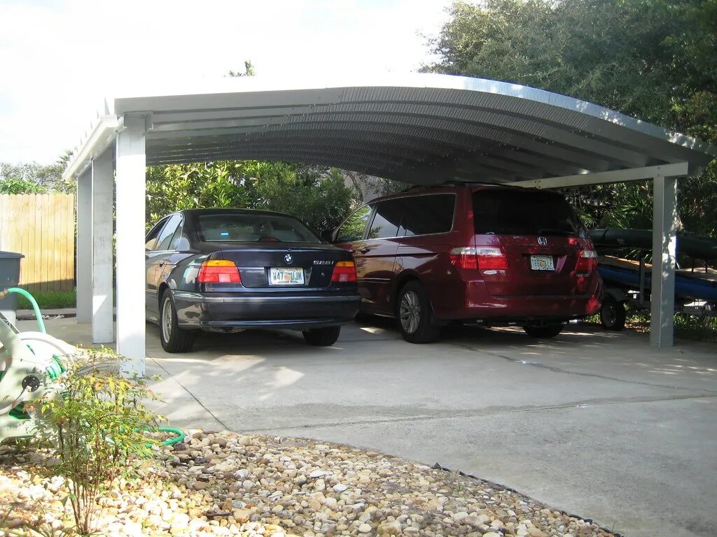 Парковка на даче своими руками для авто SteelMaster Metal Two-Car Carport SteelMaster Metal Two-Ca. Flickr