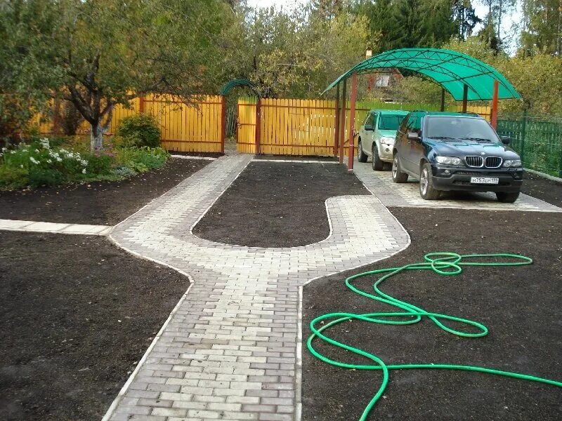 Парковка на даче варианты СпецСтрой, paving tile, Krasnoye Selo, Kingiseppskoye shosse, 53 - Yandex Maps