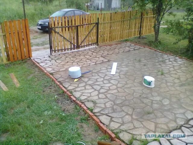 Парковка на даче варианты Стоянка под машину на дачу - ЯПлакалъ