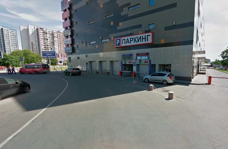 Парковка пушкинская ул 8 фото Паркинг на 184 машино-местТорговый центр Свиблово