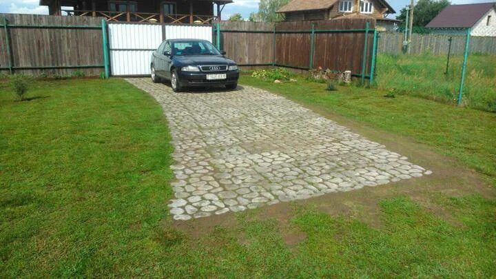Парковочное место на даче своими руками Парковка на даче Bel-Okna.ru