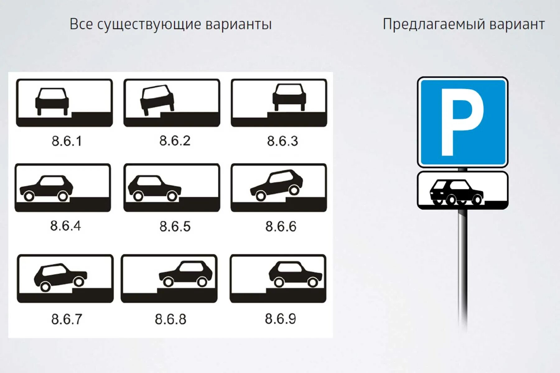 Парковочные знаки и их обозначения с фото В России введены новые дорожные знаки и обозначения