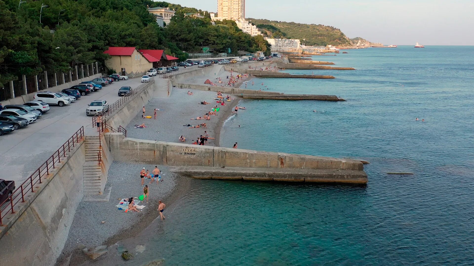 Парковое крым фото Пляж п.г.т Парковое - Сообщество "Драйвер-Путешественник" на DRIVE2