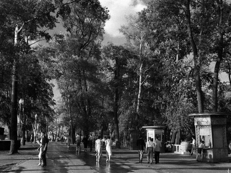 Парковое старые фото Парк Горького - фабрика счастливых людей (Москва), 2 часа