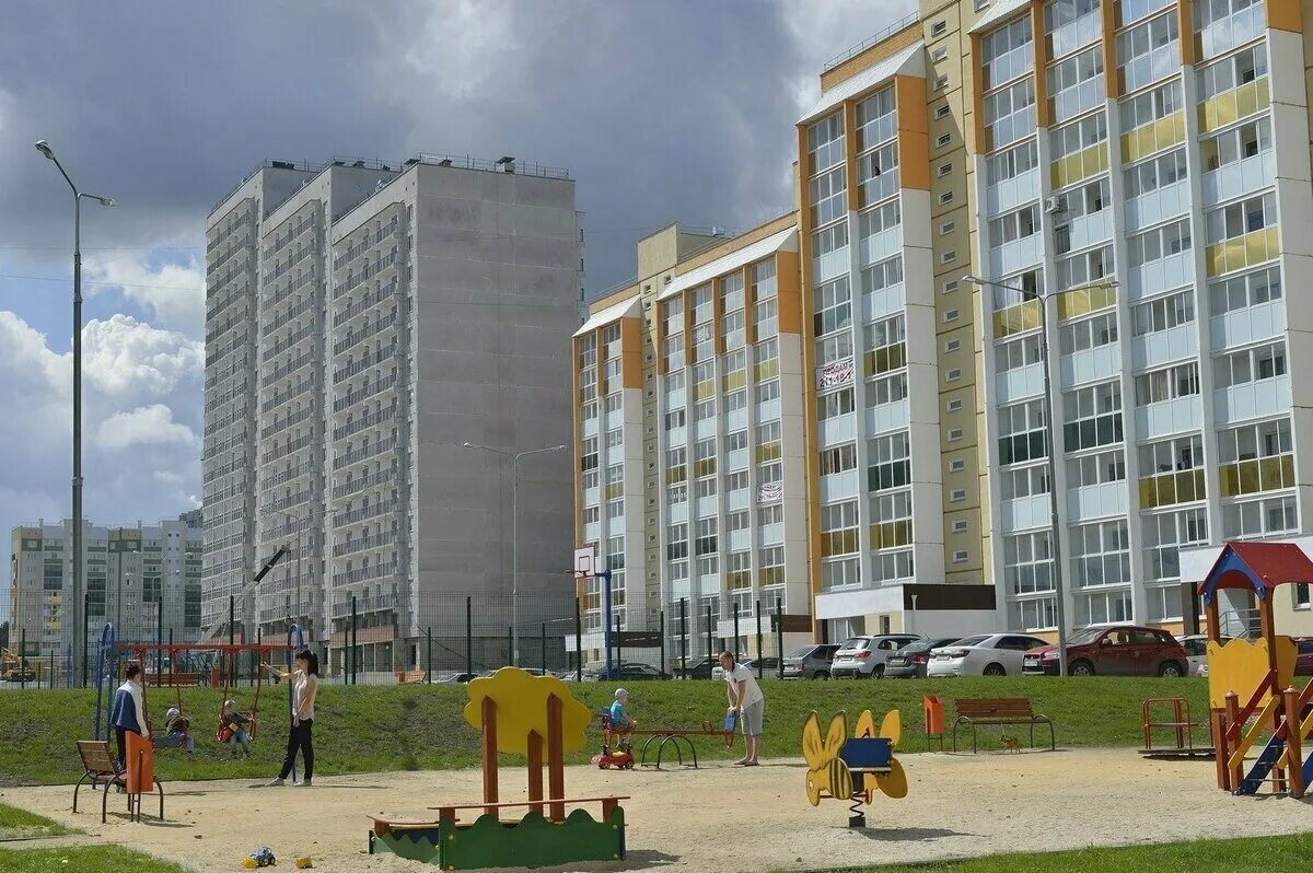 Парковый челябинск фото Фото: Парковый-2, жилой комплекс, Челябинск, ул. Петра Столыпина / ул. Петра Сум