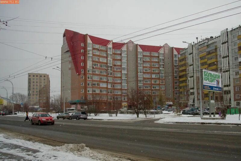 Парковый кемерово пр молодежный фото Вид со стороны пр.Молодёжного