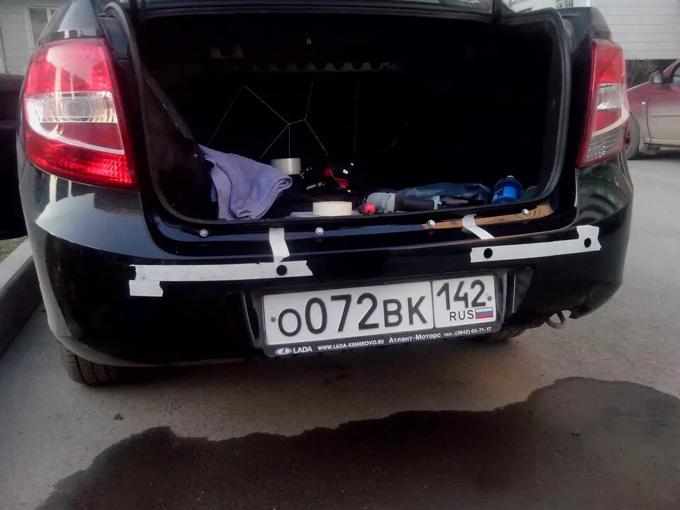 Парктроник установка своими руками гранта установил парктроник! - Lada Гранта, 1,6 л, 2013 года аксессуары DRIVE2