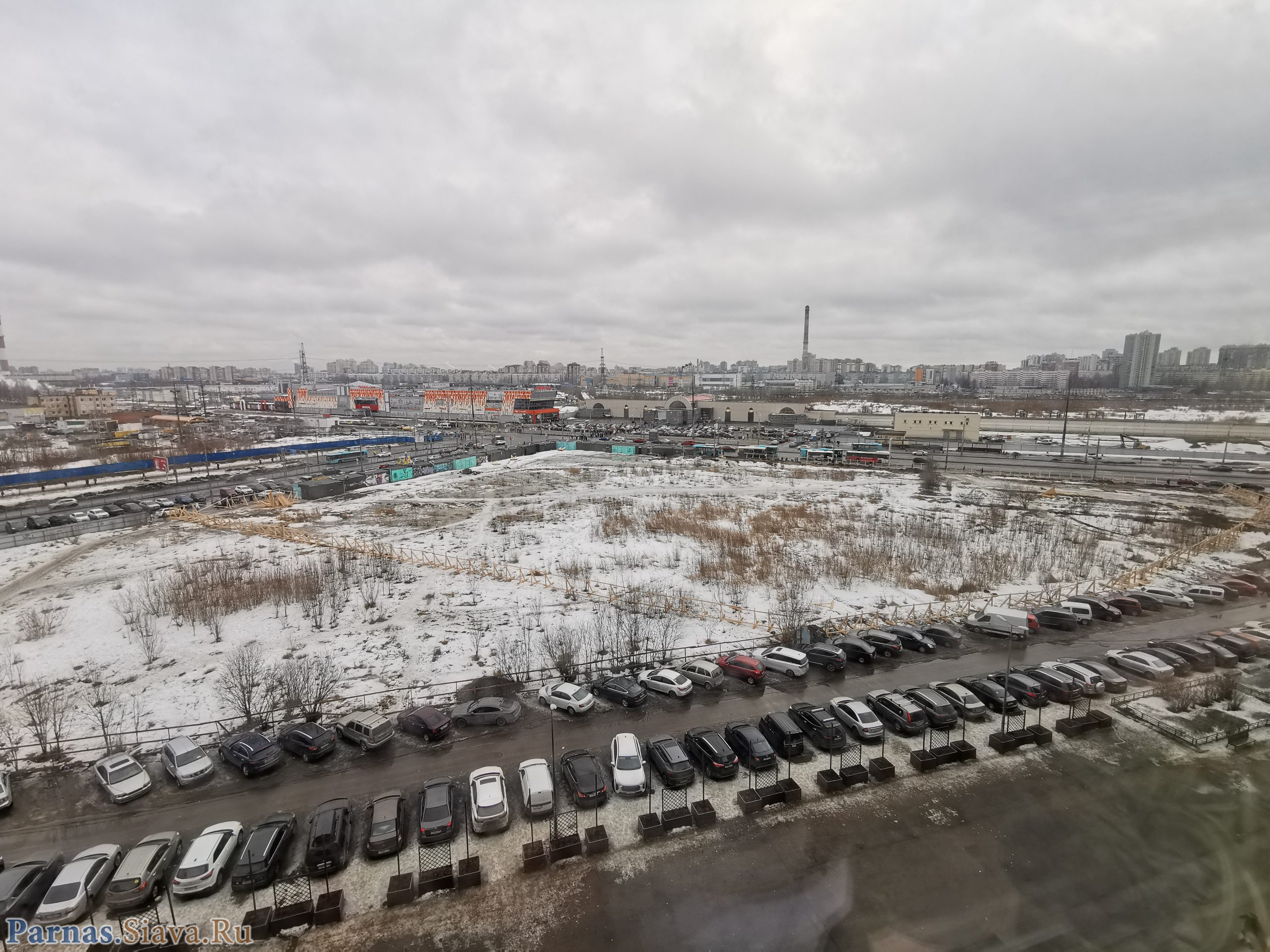 Парнас сити фото Строительство ТРК на пустыре перед метро Парнас - Санкт-Петербург, Парнас, Север