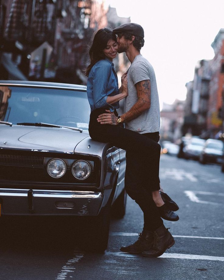 Парни девушки авто фото Dennis Klaffert on Instagram: "My car, my love and me by @kat_in_nyc ❤ #1967coro