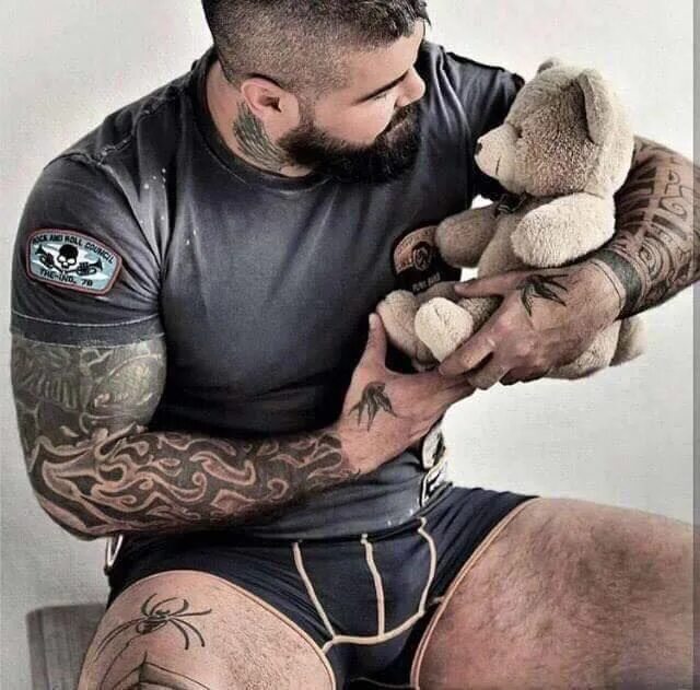 Парни медведи фото Пин от пользователя Jim Anderson на доске Dope Tattoos Men, Hairy men и Hot guys