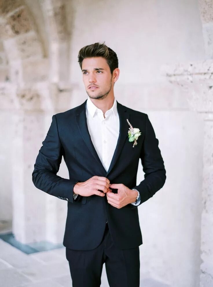Парни на свадьбе фото Classic and sophisticated elopement inspiration from Provence, France by Le Secr