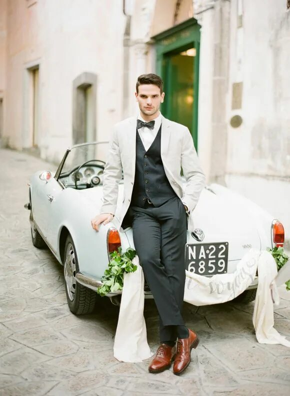 Парни на свадьбе фото Moda E Arte Workshop An Italian adventure Groom and groomsmen style, Honeymoon i