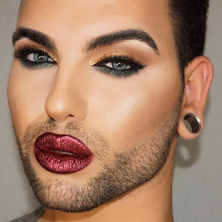 Парни с макияжем фото Ariel Diaz Men wearing makeup, Male makeup, Boys wearing makeup