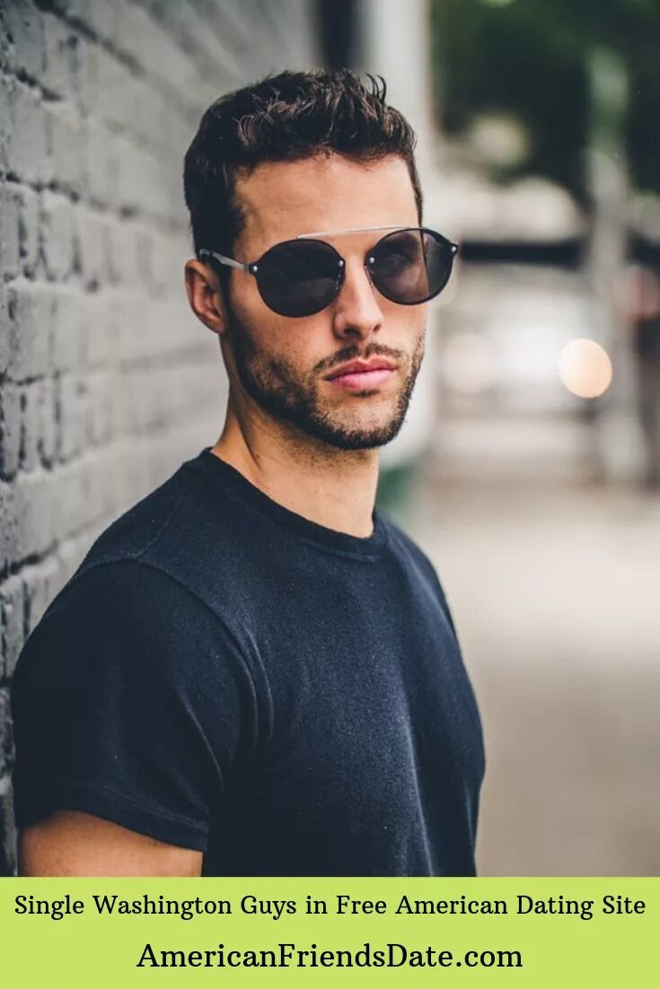 Парни в черных очках фото Single Washington Guys in Free American Dating Site Photography poses for men, M