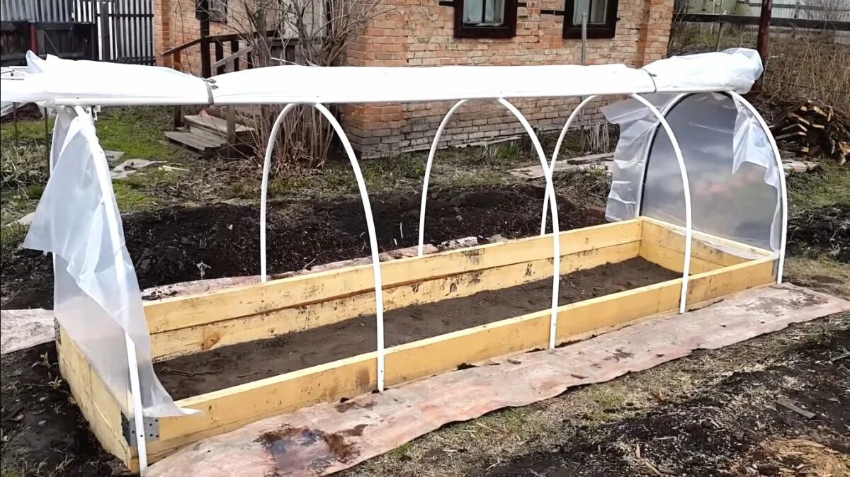Парник из полипропиленовых труб фото Мини парник из труб: найдено 90 картинок