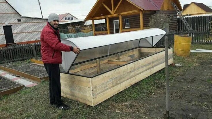 Парник своими руками фото Парник Хлебница из поликарбоната своими руками: чертежи, отзывы Парник, Самодель