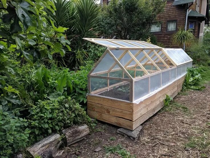Парник своими руками фото Raised Bed Greenhouse Raised bed garden design, Stock tank garden raised beds, P