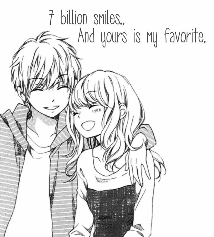 Парное фото аниме черно белые Vanessa R adlı kullanıcının Anime Quotes panosundaki Pin Sevimli anime çiftleri,