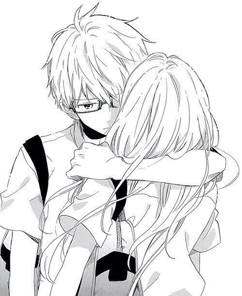 Парное фото аниме черно белые #Hibi_Chouchou Romantic anime, Anime drawings, Anime