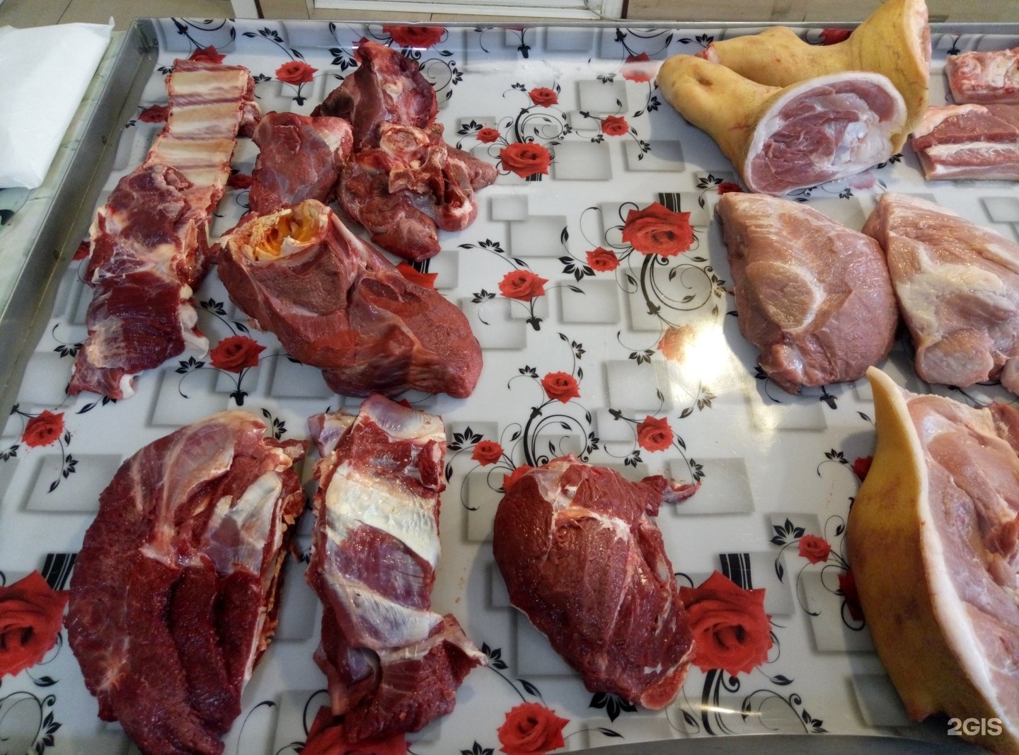 Парное мясо октябрьский просп 60 фото Продуктовый магазин, улица Горького, 3, Находка - 2ГИС
