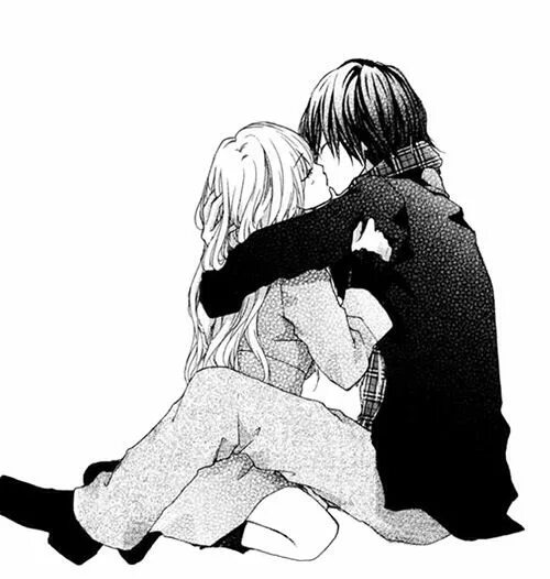 Парные фото аниме черно белые Pin by lony suchi on Anime ⊙-⊙ Anime couple kiss, Anime boyfriend, Manga love