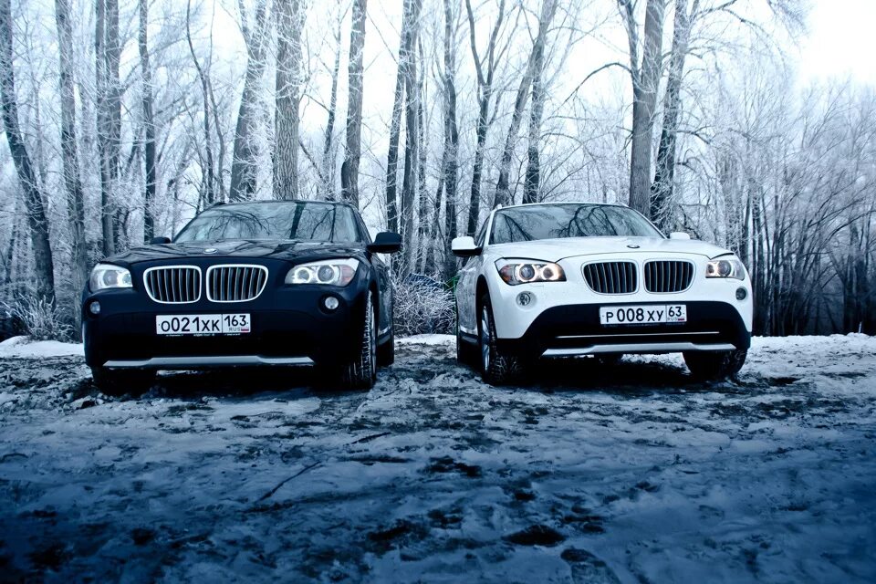 Парные фото бмв Зимние фотки - BMW X1 (E84), 2012 года фотография DRIVE2