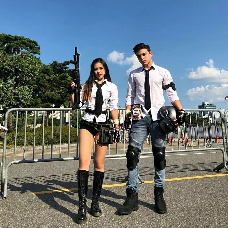 Парные фото игры cosplay pubg Cosplay couple, Fashion couple, Cosplay