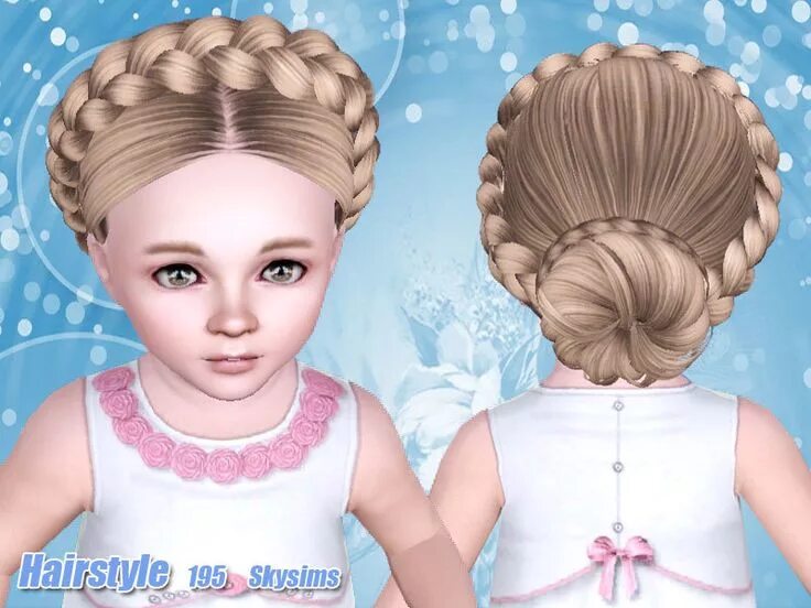 Парные прически для девочек Pin on The Sims 3 Hairstyles