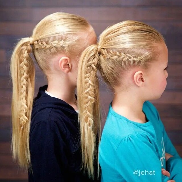 Парные прически в школу jehat hair - CGH Viking Braids are perfect for any occasion or... Very easy hair
