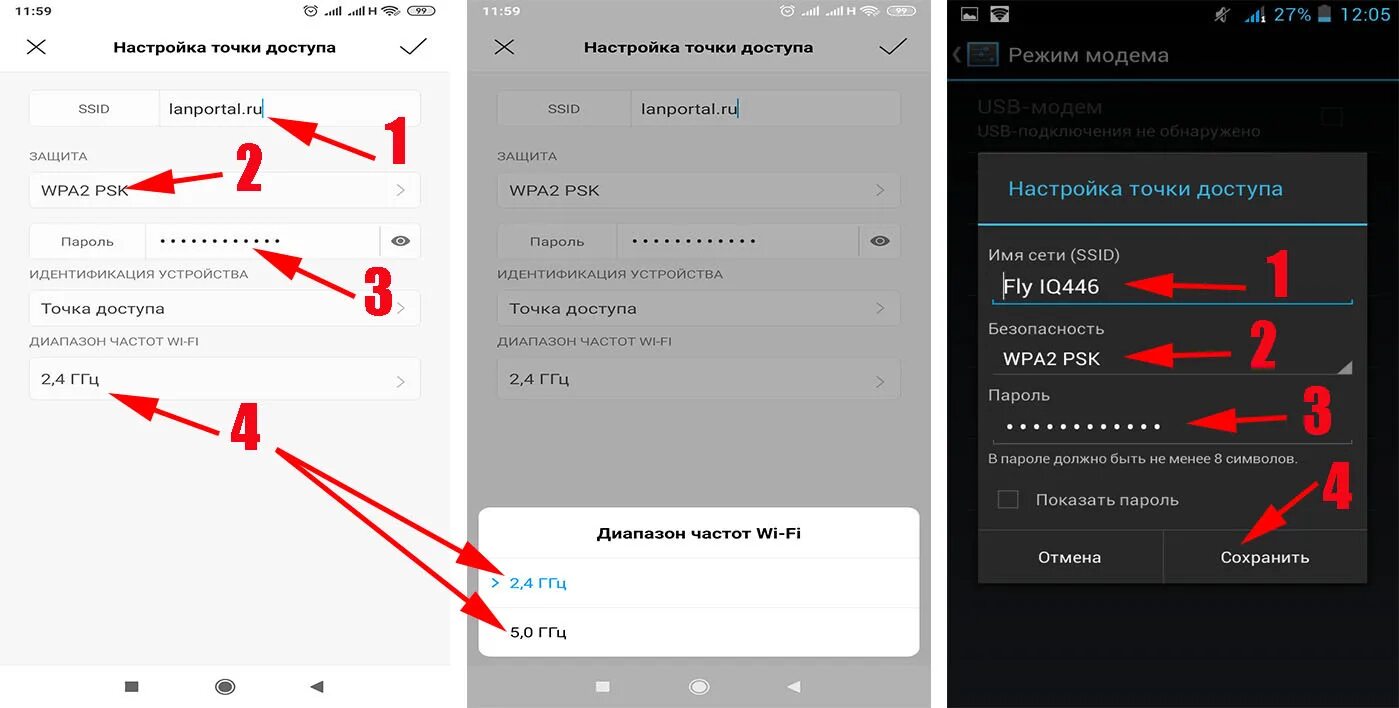 Пароль для подключения точки доступа Как настроить точку вай фай