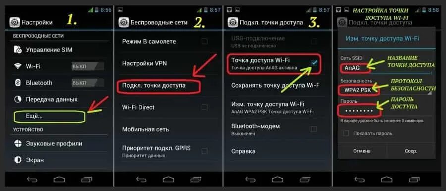 Пароль для подключения точки доступа Realme подключение к телефону