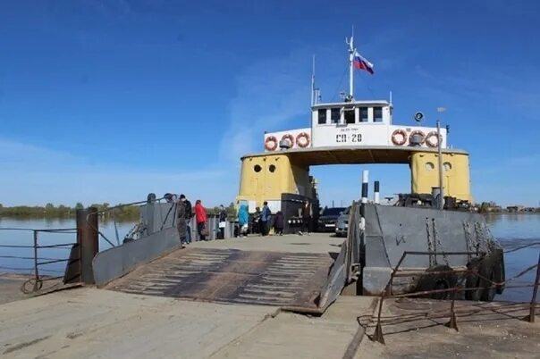 Паром новосибирск фото ⚡ ️In connection with the completion of ice drift on the Irtysh River, the ferry 
