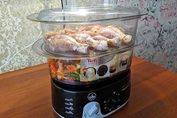 Пароварка рецепты приготовления с фото Вкусные куриные голени с овощами в пароварке - пп-рецепт правильное питание пп-п