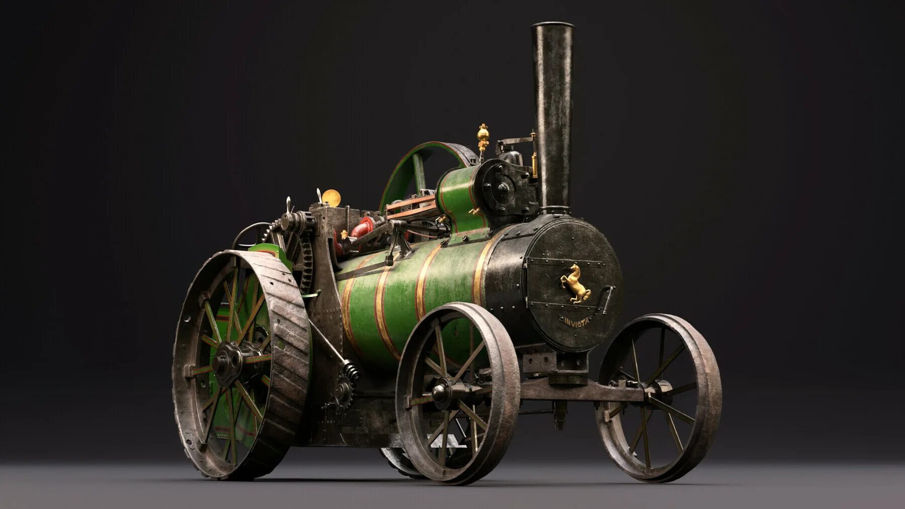 Паровая машина фото ArtStation - Steam Engine 3D Model with Textures & Arnold Shaders Resources
