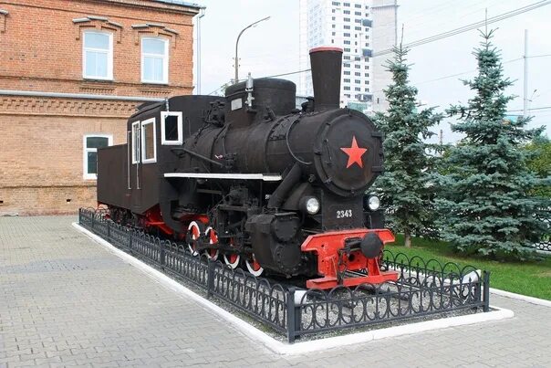 Паровоз комсомольская ул 19 фото Паровоз-памятник Кч4-328 2023 Подвижной состав УЖД ВКонтакте